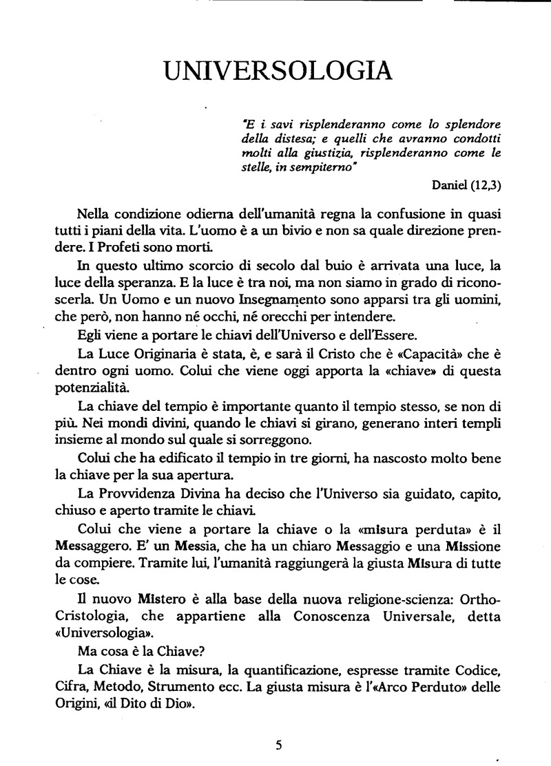 doctrina universologica documento 1